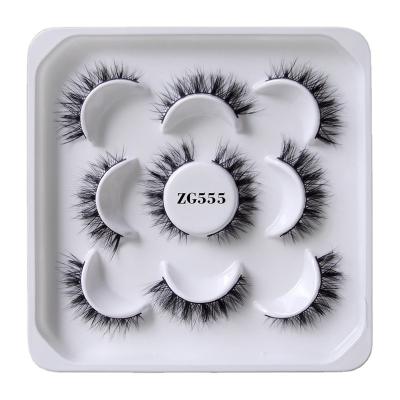 China Factory Directly Sale Light Weight Natural Faux Mink Eyelashes Brand Eyelashes Natural Looking for sale