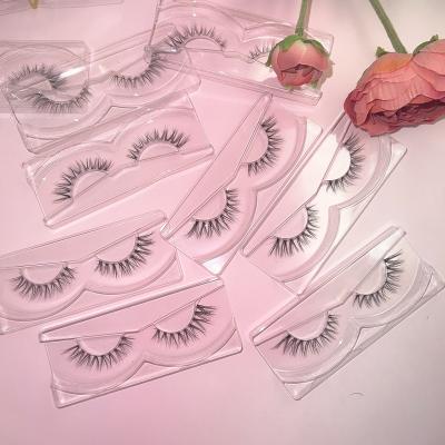 China 2023 new style light natural soft lashes 3d lashes lashes 3d mink lashes wholesale for sale