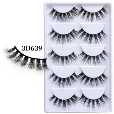 China 2023 Hot Selling Tip False Eyelashes Natural Shorter Natural False Eyelashes 8mm Lashes Light Weight for sale