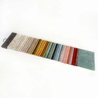 China Heavy waterproof velvet curtain fabric names roll sales stock in china for sale