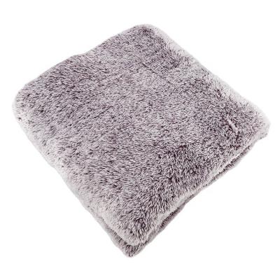 China Thick Plush Anti-pilling Knit Blanket Throw Polyester Microfiber Bottom Printed 100% Fluffy Fleece Modern Solid Knitted OEKO-TEX STANDARD 100 for sale