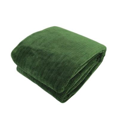 China Anti-Static Polyester Waffle Fleece Custom Woven Fabric Fleece Solid Color Super Soft 100% Polyester Jacquard Printed 1000 Pcs/Color 58/60