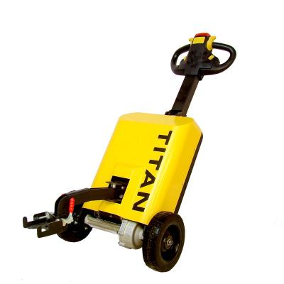 China Hotels Store Mini Electric Tow Tug Tractor Light Duty Engine For Trolley Transport Cart for sale