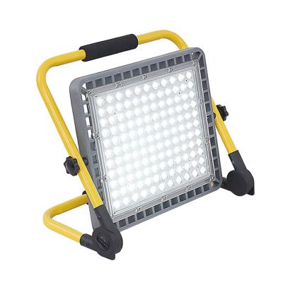 China High Quality Aluminum Waterproof Outdoor Emergency Ip65 Battery Operated 200w 100w Rechargeable Led Work Light Portable Rechargeable Led Light for sale