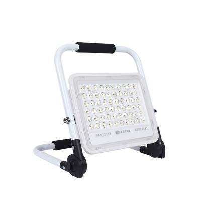 China Outdoor Waterproof Rechargeable Led Flood Light Bulb Emergency Portable Rechargeable Built-in Led Spotlight for sale