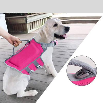 China Fashion Custom Wholesale Personalized Neoprene Dog Life Vest Pet Life Vest In Life Vest Dog Safety Swimming Vest for sale