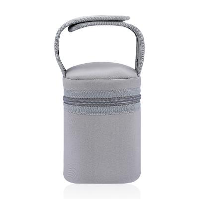 China Wine Thermal Custom Insulated Ice Buckets Round Small Lunch Bag Picnic Carry Cooler Bag Waterproof Breast Milk Insulation Thermal Bag for sale