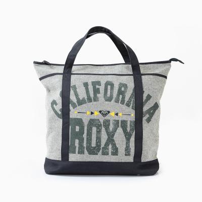 China Fashion Customized Cloth Men's Bag Cotton Tote Bag With Printing On Front Panel for sale