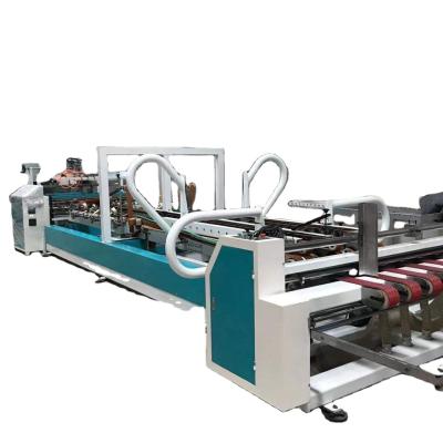 China Automatic Folding Gluer Machine Automatic Carton Box Gluing Machine / Corrugated Cartoning Machine for sale