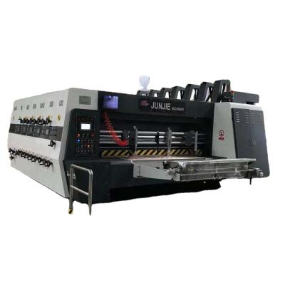 China Factory High Speed ​​Four-color Printing Slotting Die Cutting Machine for sale