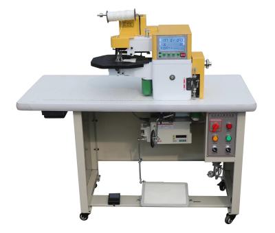 China Corrugated Cardboard Gluing And Pressing Machine Gift Box Glue Semi-automatic Leather Notebook Cover Edge Folding Gluing Machine for sale