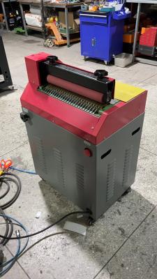 China Hot Melt Adhesive Rolling Glue Application Machine For Box Packing Footwear And Leather Goods for sale