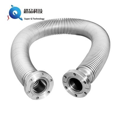 China Stainless Steel Stainless Steel Fittings Flex Coupling CF Vacuum Bellows Hose for sale