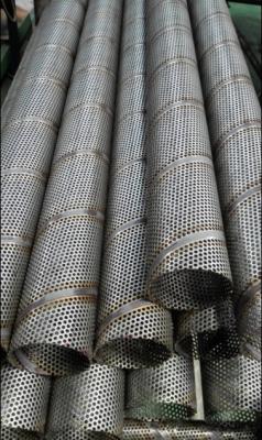 China 304 perforated tube stainless steel spiral welded center pipe filter frame filter elements for sale