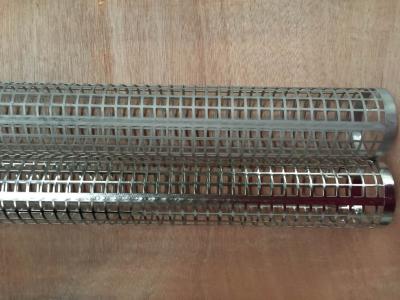 China Zhi Yi Da Straight Seam Perforated Metal Welded Tubes Filter Frame Filter Element for sale