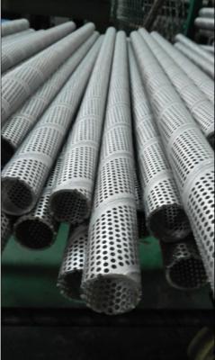 China spiral welded perforated pipe center tube filter elements stainless steel filter frame for sale