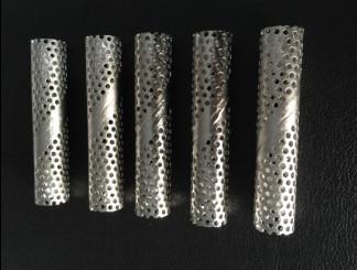 China spiral welded perforated pipe oil center tube filter elements stainless steel filter frame for sale