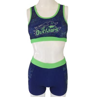 China Cheer Youth Girls Quick-Dry / Moisture-wicking /skin Comfortable Practice Sets Gear Practice Cheer Cheering Wear for sale