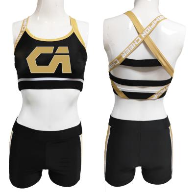 China Spandex / Polyester Kids Encourage Practice Wear Uniform for sale