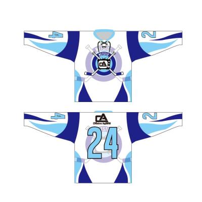 China Wholesale Spandex/Polyester USA Team Men's Ice Hockey Jersey Wear for sale