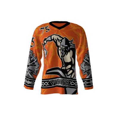 China Quick Dry Italy Ink Custom Team Sublimated Sports Polyester Hockey Tank Top for sale