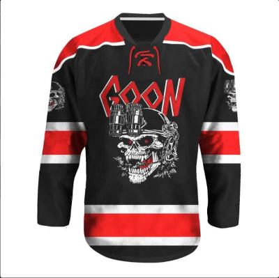 China Quick Dry Polyester Hockey Practice Jersey Youth Ice Hockey Uniforms Sport Wear for sale