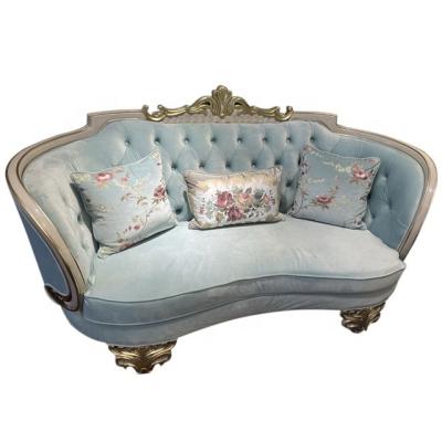 China Royal French Classic Style Wood Carvings Hand Made Carved Furniture Extra Luxurious Sofa for sale