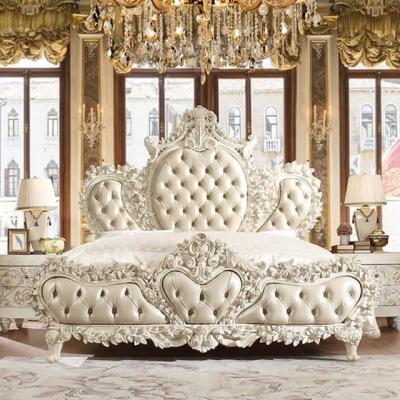 China European Imported Cloth Home Furniture Beds Upholstery Bed Frame Full Queen Size for sale