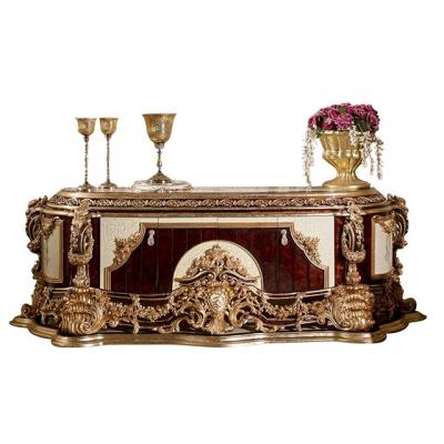 China Luxury Bedroom Furniture Handmade Carved Imperial Classic Style Wooden Drawers Furniture for sale