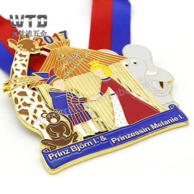 China Custom China WTD Souvenir Children Working Use Promotion Medal for sale