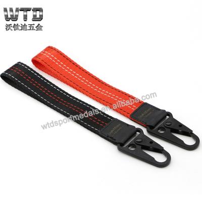 China China WTD high quality custom sale ot neck sports lanyard printed nylon head chain ribbon for sale