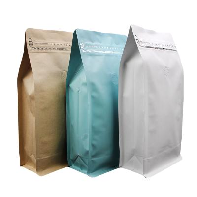 China Custom high quality eco-friendly ziplock sealing plastic tea coffee degassing bags bags with logo for tea coffee bags for sale