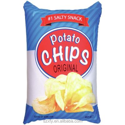 China Custom Logo Design Printing Plastic Potato Wholesale Moisture Proof Chips Bag for sale