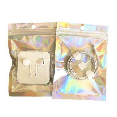 中国 New Recyclable Custom Mylar Laser Hologram Holographic Plastic Packaging Bag 販売のため