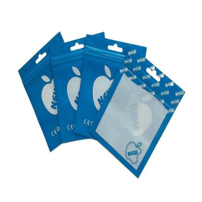 中国 Recyclable Custom Printing Electronic Accessories Packaging Transparent Sack Bag With Zipper 販売のため