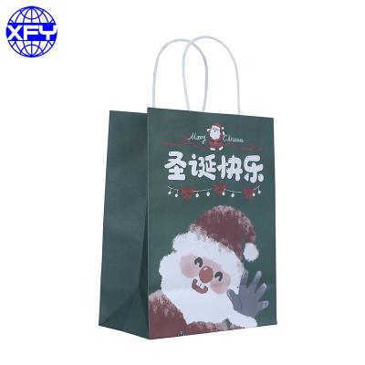 China Recyclable Custom Printing Takeout White Paper Bags Recycled Craft Grocery Packing Restaurant Cafe Food Wrapping Paper Te koop