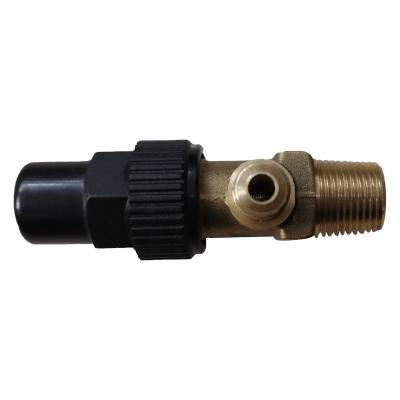 China Material of Construction Shops Brass Angle Valve Used On Refrigeration Compressor Units Refrigeration Compressor Angle Valve for sale