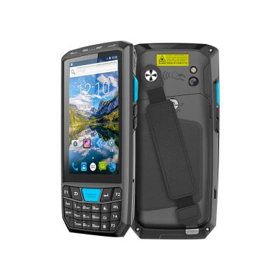 China PDA T80 Android OS 1D 2D rugged handheld barcode scanner industrial pda handheld terminal barcode scanner for sale