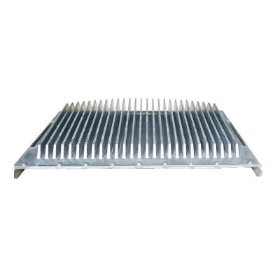 China Shenzhen OEM Die Cast Aluminum Parts Guangzhou Dongguan 2022 Customized Extrusion Copper Plate LED Grow Light Aluminum Alloy Heatsink For Power Amplifier for sale