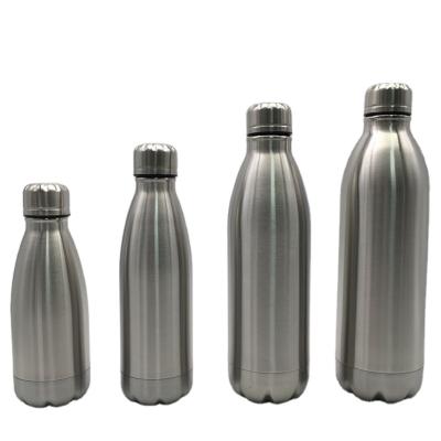 China Amazon Top Sale Stainless Steel Water Bottle Cola Shape Viable Double Walled Vacuum Insulated Thermos Bottle for sale