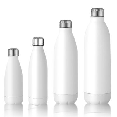 China Amazon Top Selling Stainless Steel Viable Wholesale Double Walled Vacuum Insulated Water Bottle Cola Shape Clear Water Bottle for sale