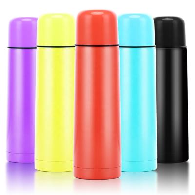 China Wholesale Double Wall Business 500ml 304 Stainless Steel Vacuum Flasks Insulation Thermos Flask Gym Bottle for sale