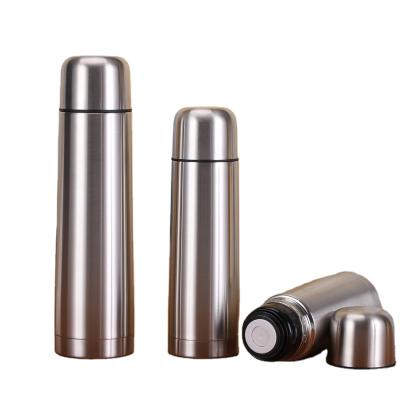 China Wholesale Termos Sustainable 1Liter Stainless Steel Water Bottle Double Wall Insulated Bullet Shaped Vacuum Flask for sale