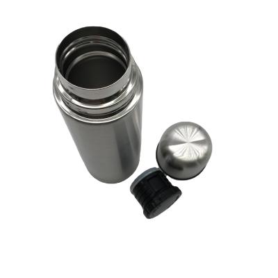 China 1000ml WaterBottles Viable Stainless Steels Double Wall Thermos Flask Water Bottle Tumbler Bullet Shape for sale