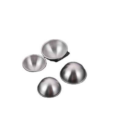 China Various viable promotional goods using metal semicircle stainless steel ball for sale