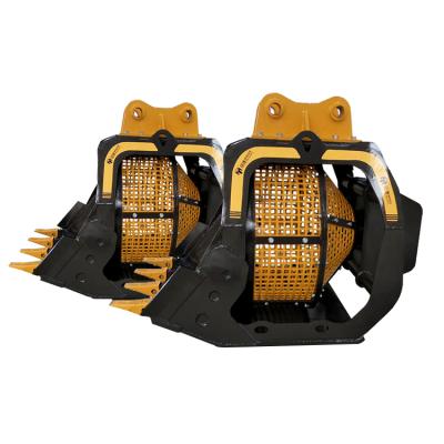 China Excavator WORLD Excavator Rotating Screening Bucket for PC200 for sale