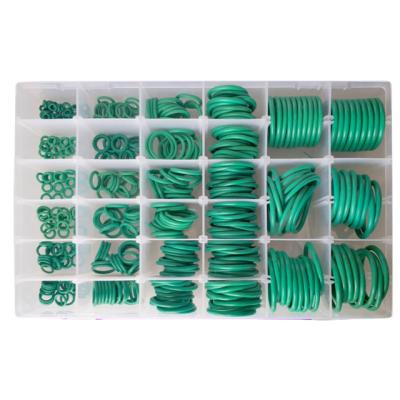 China Resistance To Oil Fuel Injectors Purpose FKM Fluoroelastomer Green Rubber O Ring for sale