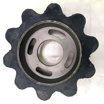 China High quality wear resistant harvester drive wheel durable rubber pad for sale