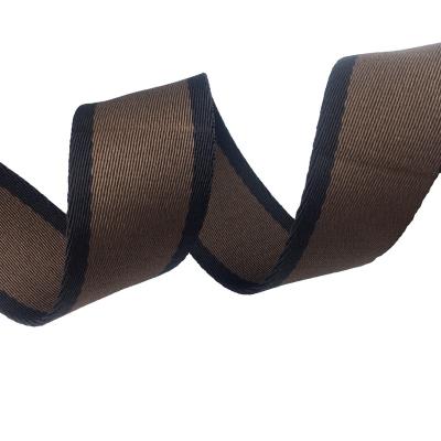 China Cotton Webbing Heavy Duty Twill Pattern Webbing seat belt webbing polyester for sale