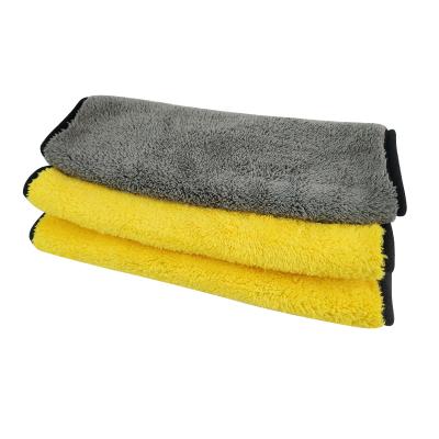 China Sustainable Hot Sale Multifunctional Coral Microfiber Fleece Soft Cloth Car Cleaning And Polishing Clothing for sale